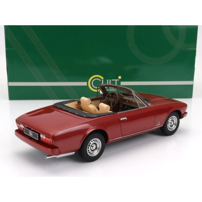 CULT SCALE MODELS PEUGEOT 504 CABRIOLET OPEN 1983 - RED MET 1/18