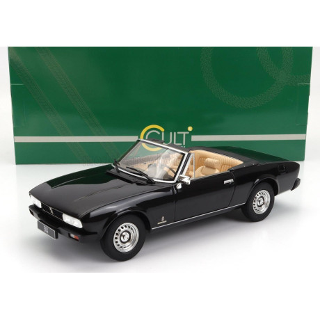 CULT SCALE MODELS PEUGEOT 504 CABRIOLET OPEN 1983 - BLACK 1/18