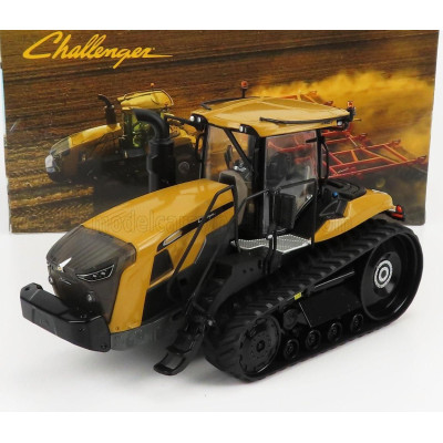 DM MODELS CHALLENGER MT867 TRACTOR CINGOLATO 2020 - YELLOW BLACK 1/32