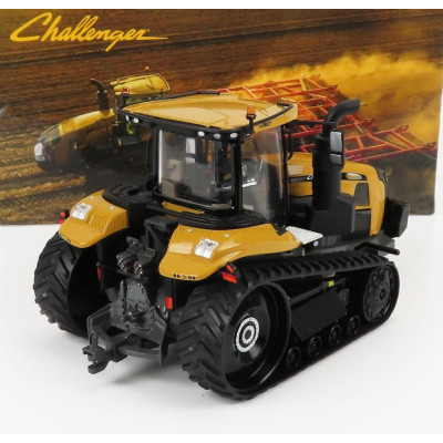 DM MODELS CHALLENGER MT867 TRACTOR CINGOLATO 2020 - YELLOW BLACK 1/32