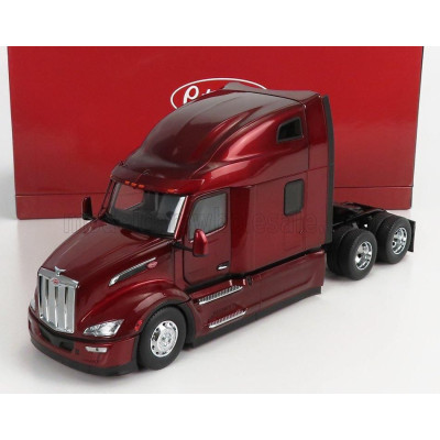 DM MODELS PETERBILT 579 TRACTOR TRUCK 3-ASSI 2011 - RED MET 1/32