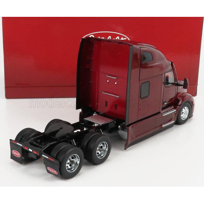 DM MODELS PETERBILT 579 TRACTOR TRUCK 3-ASSI 2011 - RED MET 1/32