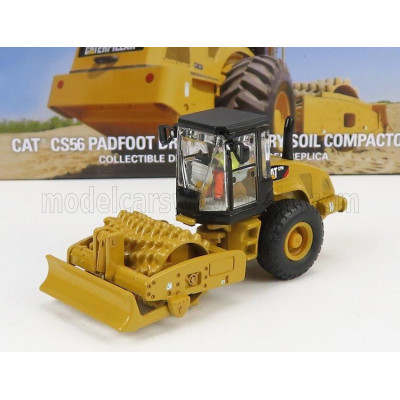 DM MODELS CATERPILLAR CATCS56 RULLO VIBRANTE MONOTAMBURO - SCHIACCIASASSI - STONE CRUSHER ROLL - PADFOOT DRUM VIBRATORY SOIL COM