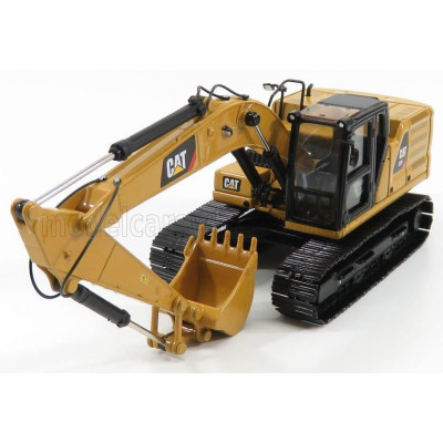 DM MODELS CATERPILLAR CAT320 ESCAVATORE CINGOLATO - TRACTOR HYDRAULIC EXCAVATOR - NEXT GENERATION - YELLOW BLACK 1/50