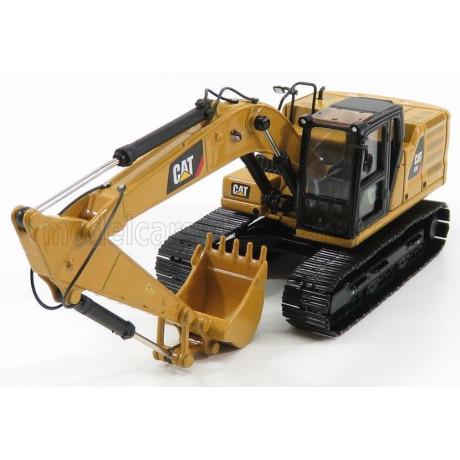 DM MODELS CATERPILLAR CAT320 ESCAVATORE CINGOLATO - TRACTOR HYDRAULIC EXCAVATOR - NEXT GENERATION - YELLOW BLACK 1/50