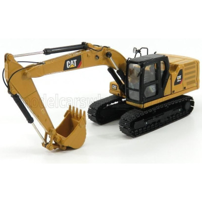 DM MODELS CATERPILLAR CAT320GC ESCAVATORE CINGOLATO - TRACTOR HYDRAULIC EXCAVATOR - NEXT GENERATION - YELLOW BLACK 1/50