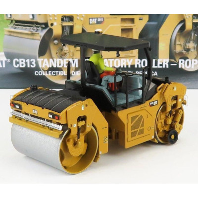 DM MODELS CATERPILLAR CATCB13 RULLO VIBRANTE MONOTAMBURO - SCHIACCIASASSI - STONE CRUSHER ROLL - UTILITY COMPACTOR - YELLOW BLAC