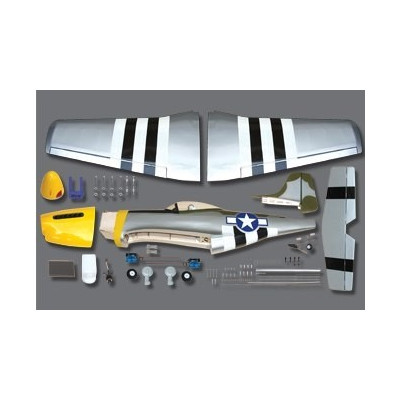 PH068 P-51 Mustang 40 ARF 1420mm rozp.