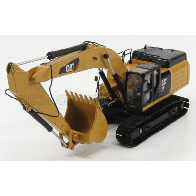 DM MODELS CATERPILLAR CAT349F LXE ESCAVATORE CINGOLATO - TRACTOR HYDRAULIC EXCAVATOR - YELLOW BLACK 1/50