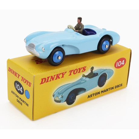 EDICOLA ASTON MARTIN DB3S SPIDER 1954 - LIGHT BLUE 1/43