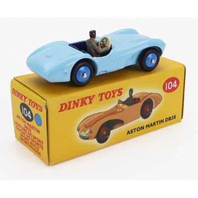EDICOLA ASTON MARTIN DB3S SPIDER 1954 - LIGHT BLUE 1/43