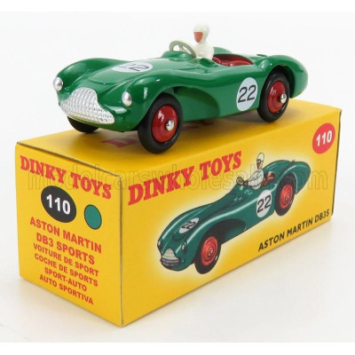 EDICOLA ASTON MARTIN DB3 SPORTS SPIDER N 22 RACING 1950 - GREEN 1/43