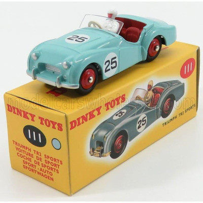 EDICOLA TRIUMPH TR2 SPORT N 25 RACING 1958 - VERY LIGHT GREEN 1/43