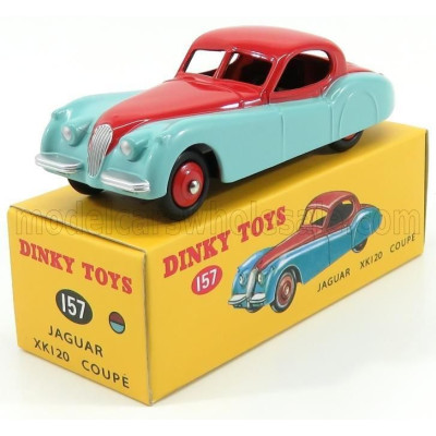 EDICOLA JAGUAR XK120 COUPE 1948 - RED LIGHT BLUE 1/43