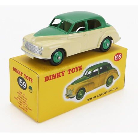 EDICOLA MORRIS OXFORD SALOON 1965 - CREAM GREEN 1/43