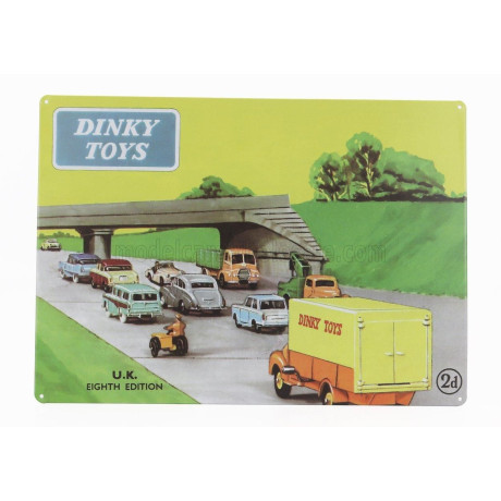 EDICOLA ACCESSORIES METAL PLATE - DINKY TOYS - VARIOUS 1/1