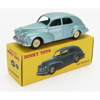 EDICOLA PEUGEOT 203 1940 - LIGHT GREEN MET 1/43