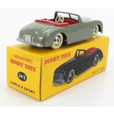 EDICOLA SIMCA 8 SPORT SPIDER 1955 - GREY 1/43