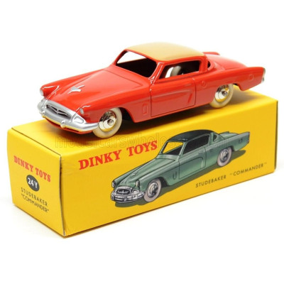 EDICOLA STUDEBAKER COMMANDER 1953 - RED CREAM 1/43