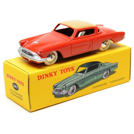 EDICOLA STUDEBAKER COMMANDER 1953 - RED CREAM 1/43