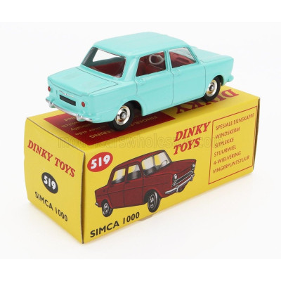 EDICOLA SIMCA 1000 1965 - VERY LIGHT BLUE 1/43
