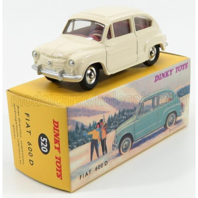 EDICOLA FIAT 600D 1967 - IVORY 1/43