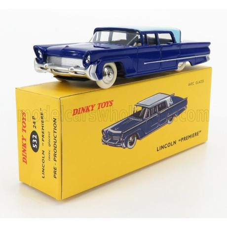 EDICOLA LINCOLN PREMIERE 1955 - 2 TONE BLUE 1/43