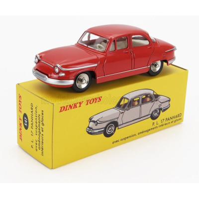 EDICOLA PANHARD PL17 1961 - RED 1/43