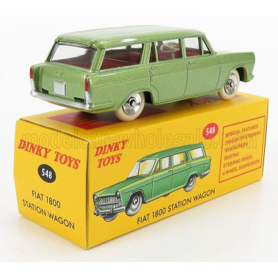 EDICOLA FIAT 1800 FAMILIARE 1962 - GREEN MET 1/43