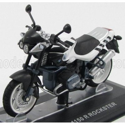 EDICOLA BMW R1150R ROCKSTER 2006 - WHITE BLACK 1/24