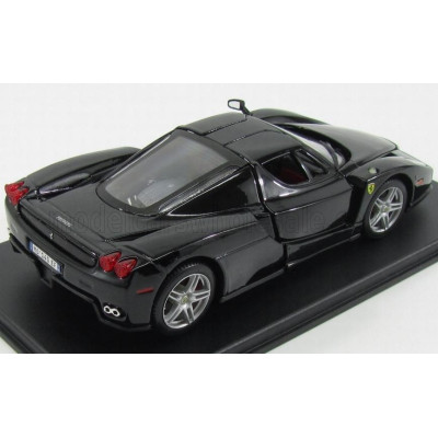 EDICOLA FERRARI ENZO 2002 - CON VETRINA - WITH SHOWCASE - BLACK 1/24