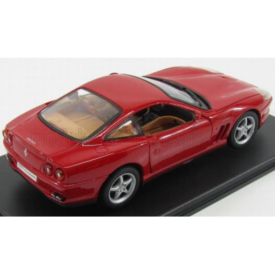 EDICOLA FERRARI 550 MARANELLO 1996 - CON VETRINA - WITH SHOWCASE - RED 1/24
