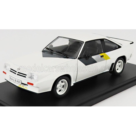 EDICOLA OPEL MANTA B 400 RALLYE 1981 - WHITE 1/24