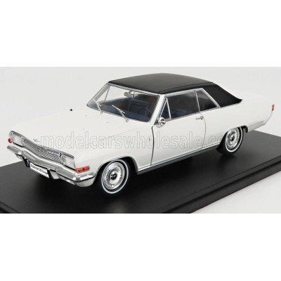 EDICOLA OPEL DIPLOMAT V8 COUPE 1965 - WHITE BLACK 1/24