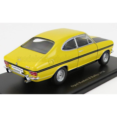 EDICOLA OPEL KADETT B RALLYE 1970 - YELLOW BLACK 1/24