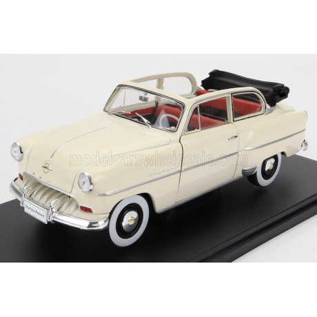 EDICOLA OPEL OLYMPIA REKORD CABRIOLET 1954 - WHITE 1/24