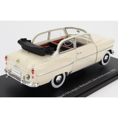 EDICOLA OPEL OLYMPIA REKORD CABRIOLET 1954 - WHITE 1/24