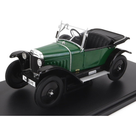 EDICOLA OPEL 4/12 PS LAUBFROSCH CABRIOLET OPEN 1924 - RED BLACK 1/24