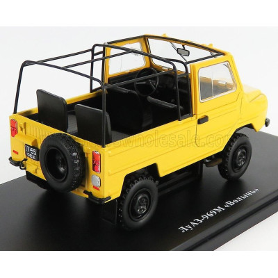 EDICOLA LUAZ 969M OPEN VOLYN 1967 - DAMAGE BLISTER BOX - YELLOW 1/24