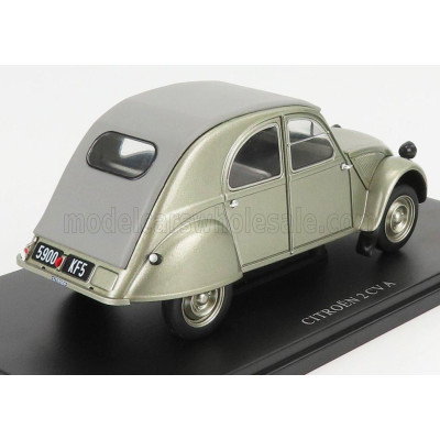 EDICOLA CITROEN 2CV A CABRIOLET CLOSED ROOF 1948 - GREY 1/24