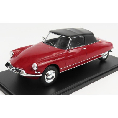 EDICOLA CITROEN DS19 CABRIOLET 1963 - RED BLACK 1/24