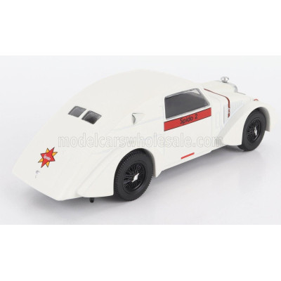 EDICOLA CITROEN ROSALIE SPIDO 2 N 9 (BASE 15AL 6cil) 1933 - WHITE 1/43