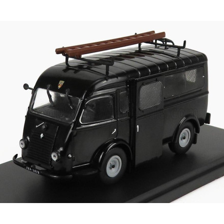 EDICOLA RENAULT GOELETTE VAN POLICE 1962 - BLACK 1/43