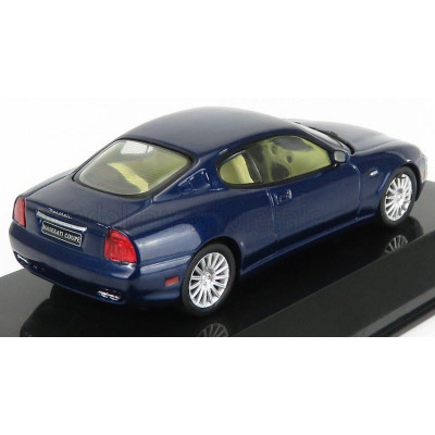 EDICOLA MASERATI COUPE 2002 - CON VETRINA - WITH SHOWCASE - BLUE 1/43