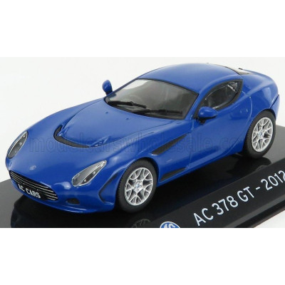 EDICOLA AC 378 GT 2012 - CON VETRINA - WITH SHOWCASE - BLUE 1/43