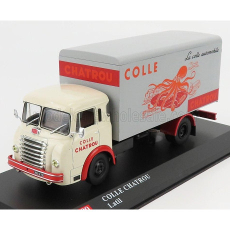 EDICOLA LATIL H14A TRUCK COLLE CHATROU 1957 - CREAM RED GREY 1/43