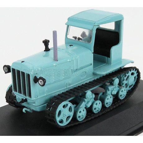 EDICOLA ALTAI ASHTZ-NATI CINGOLATO TRACTOR 1937 - DAMAGE BLISTER BOX - LIGHT BLUE 1/43