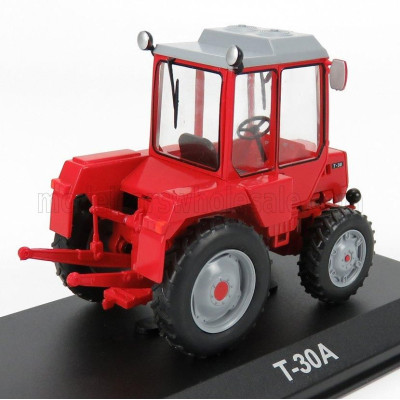 EDICOLA TRACTOR T-30A SOVIET 1972 - DAMAGE BLISTER BOX - RED GREY 1/43