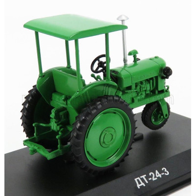 EDICOLA VLADIMIRETS DT-24-3 TRACTOR 1955 - DAMAGE BLISTER BOX - GREEN 1/43