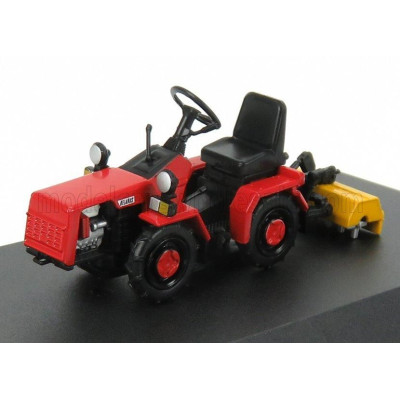 EDICOLA TRACTOR MT3-132 BELARUS 1992 - DAMAGE BLISTER BOX - RED BLACK 1/43